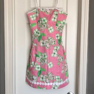Lily Pulitzer Strapless Sundress Sz 2